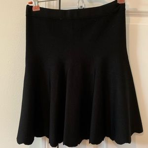 BCBG MaxAzria scalloped skirt